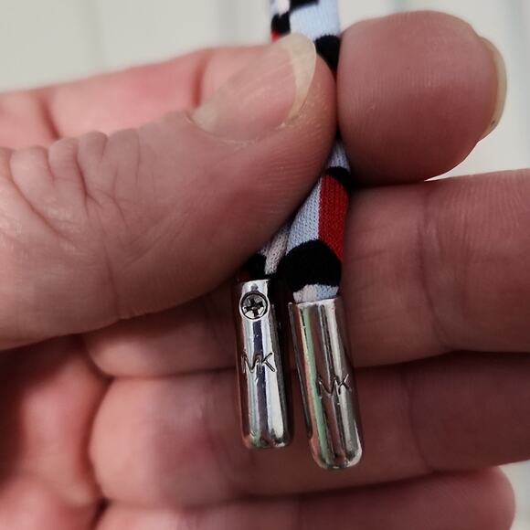 Michael Kors Women's Multi-colored Chevron Wrap Knee Length Dress Size SM - Picture 5 of 8